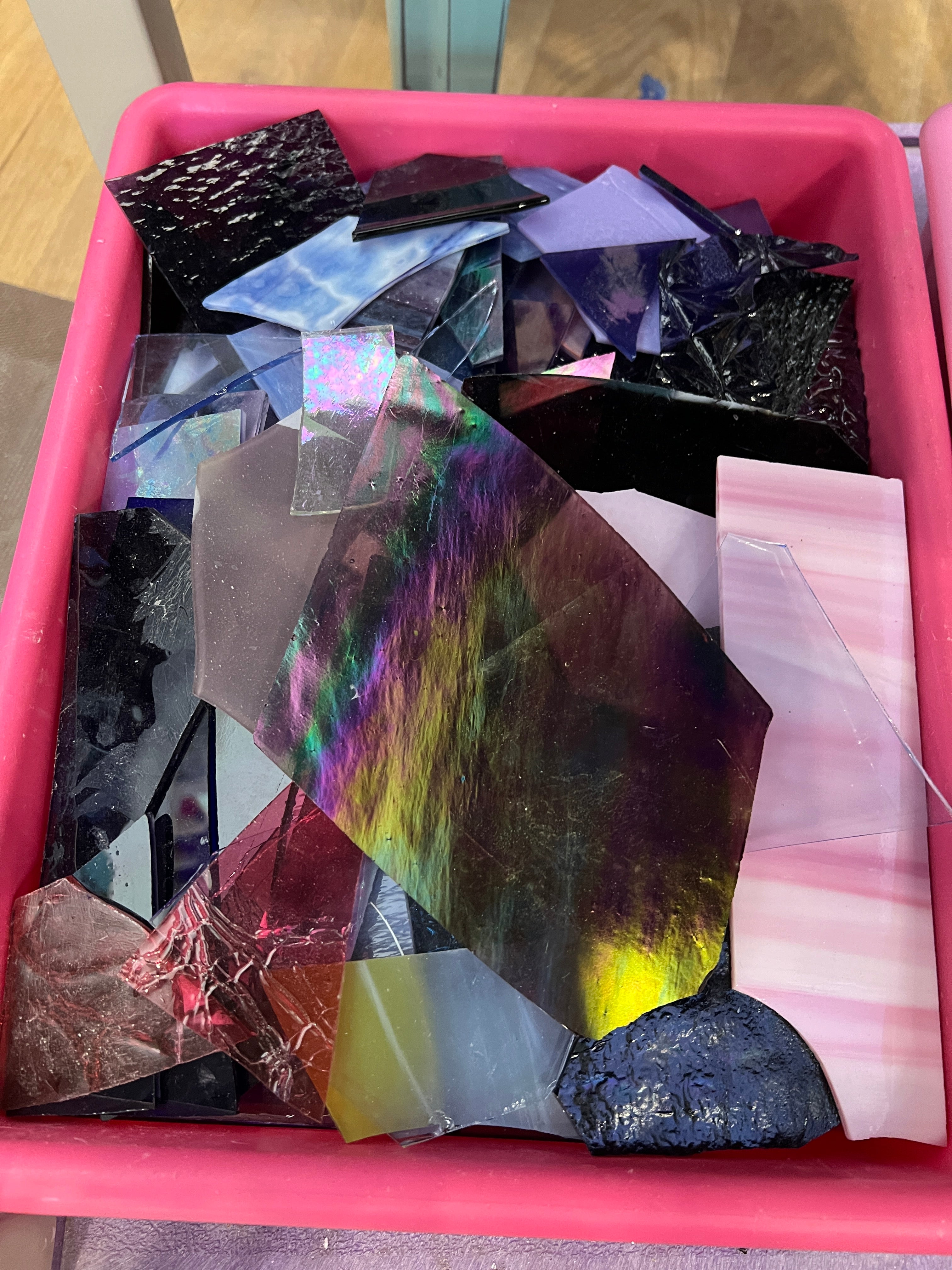 🌈 Meg's Personal Glass Mystery Scrap Boxes 🌈 ✨ Colorado Glass Works
