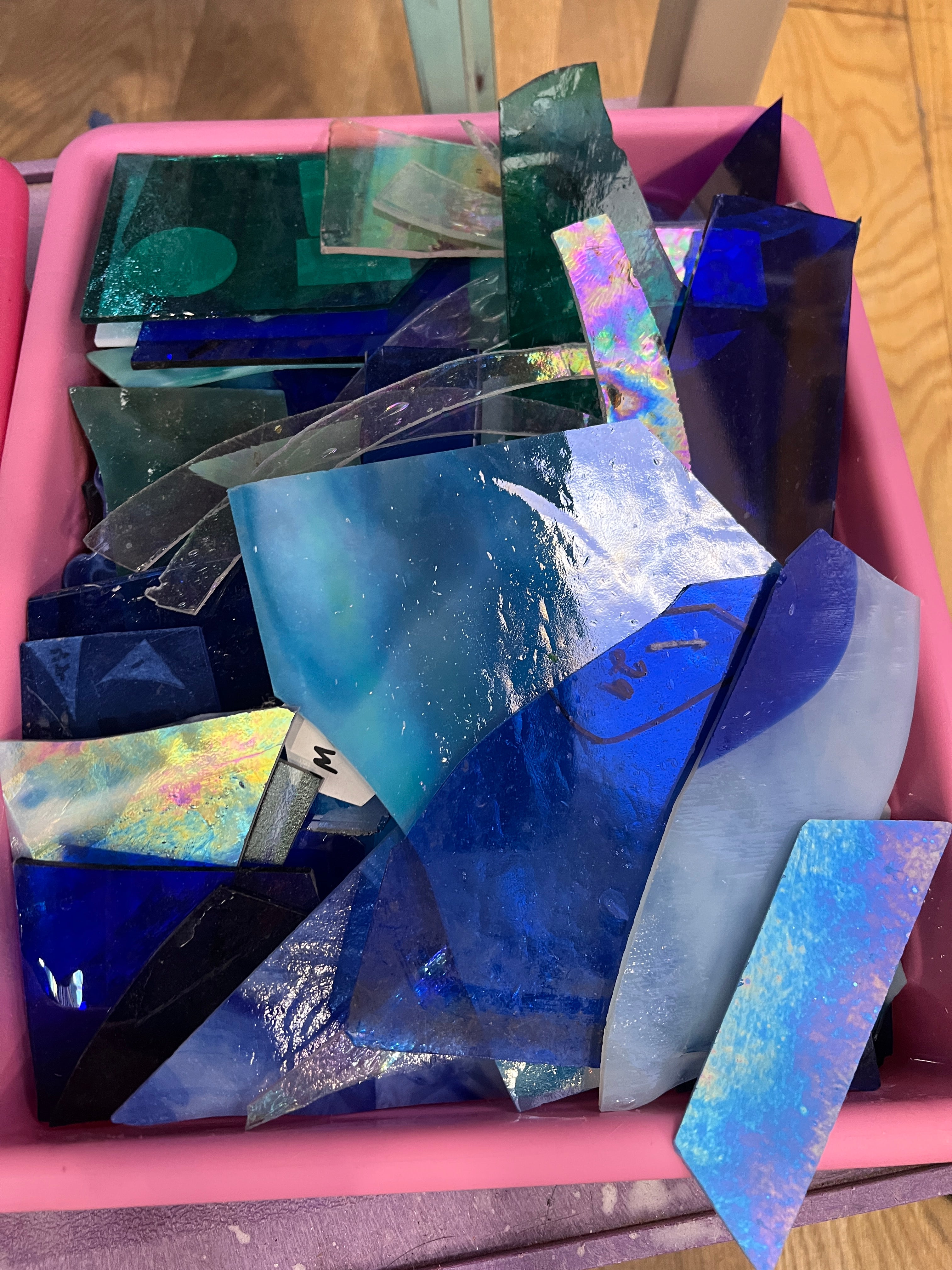 🌈 Meg's Personal Glass Mystery Scrap Boxes 🌈 ✨ Colorado Glass Works