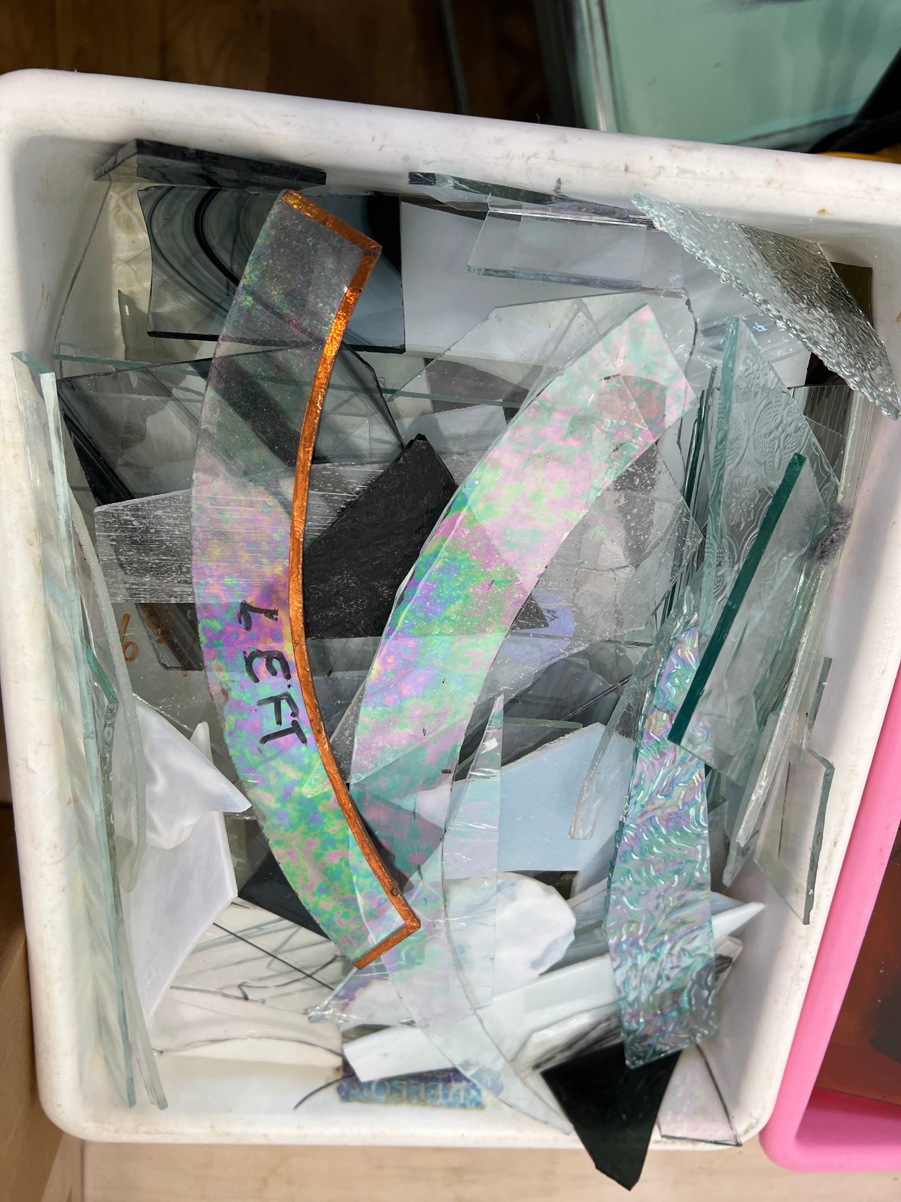 🌈 Meg's Personal Glass Mystery Scrap Boxes 🌈 ✨ Colorado Glass Works