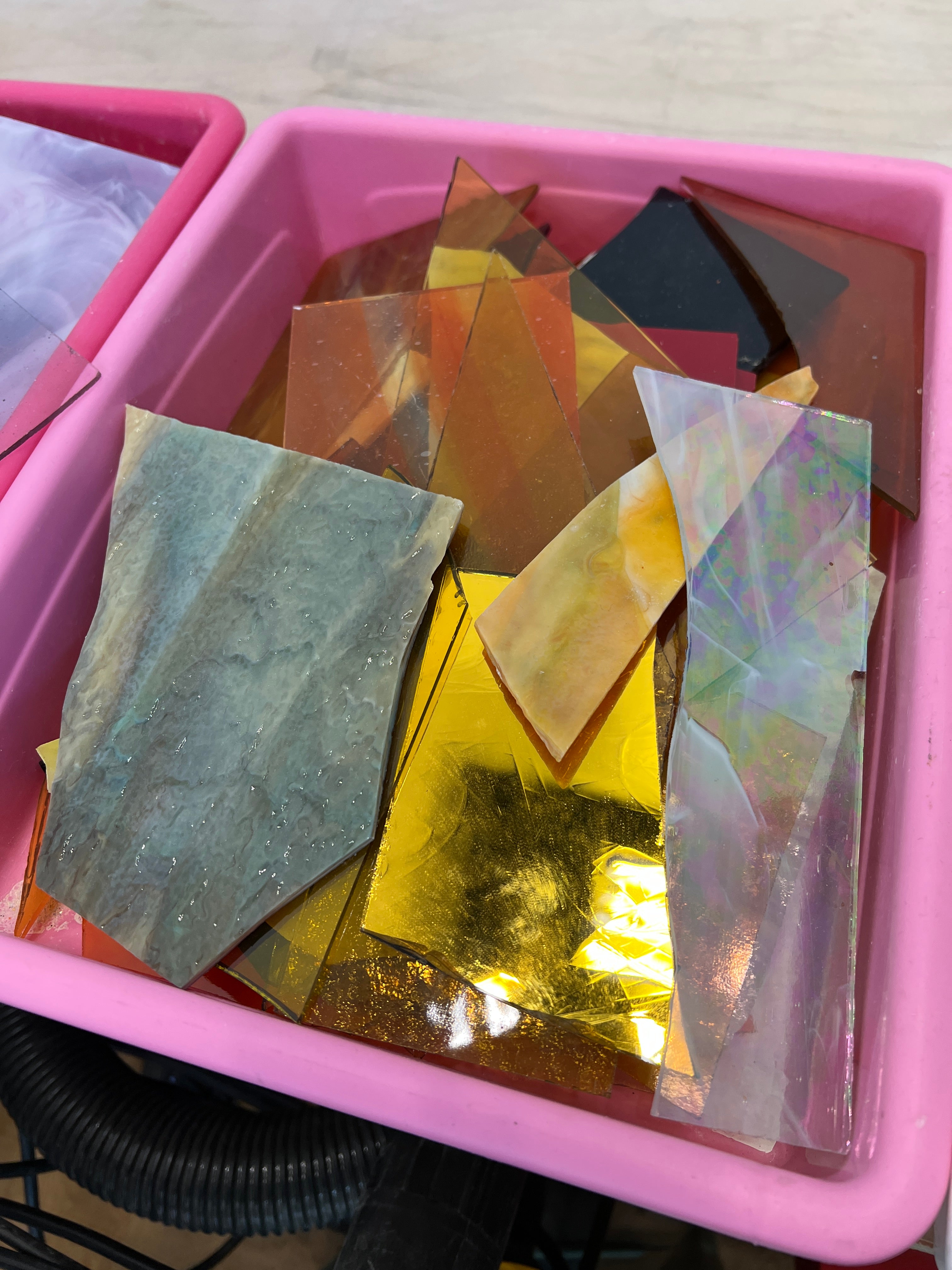 🌈 Meg's Personal Glass Mystery Scrap Boxes 🌈 ✨ Colorado Glass Works