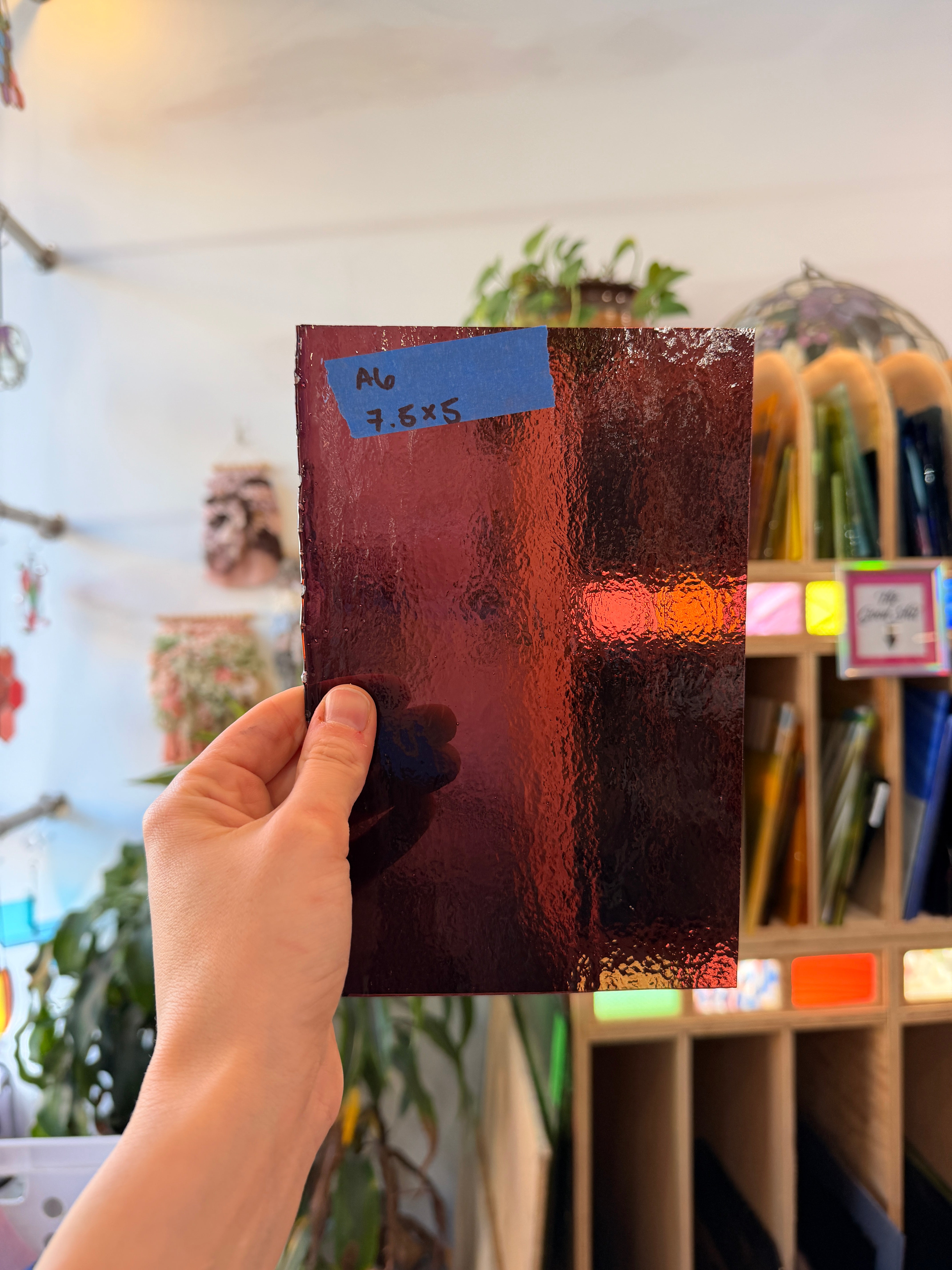 Medium Purple Plum Thin Roll Bullseye