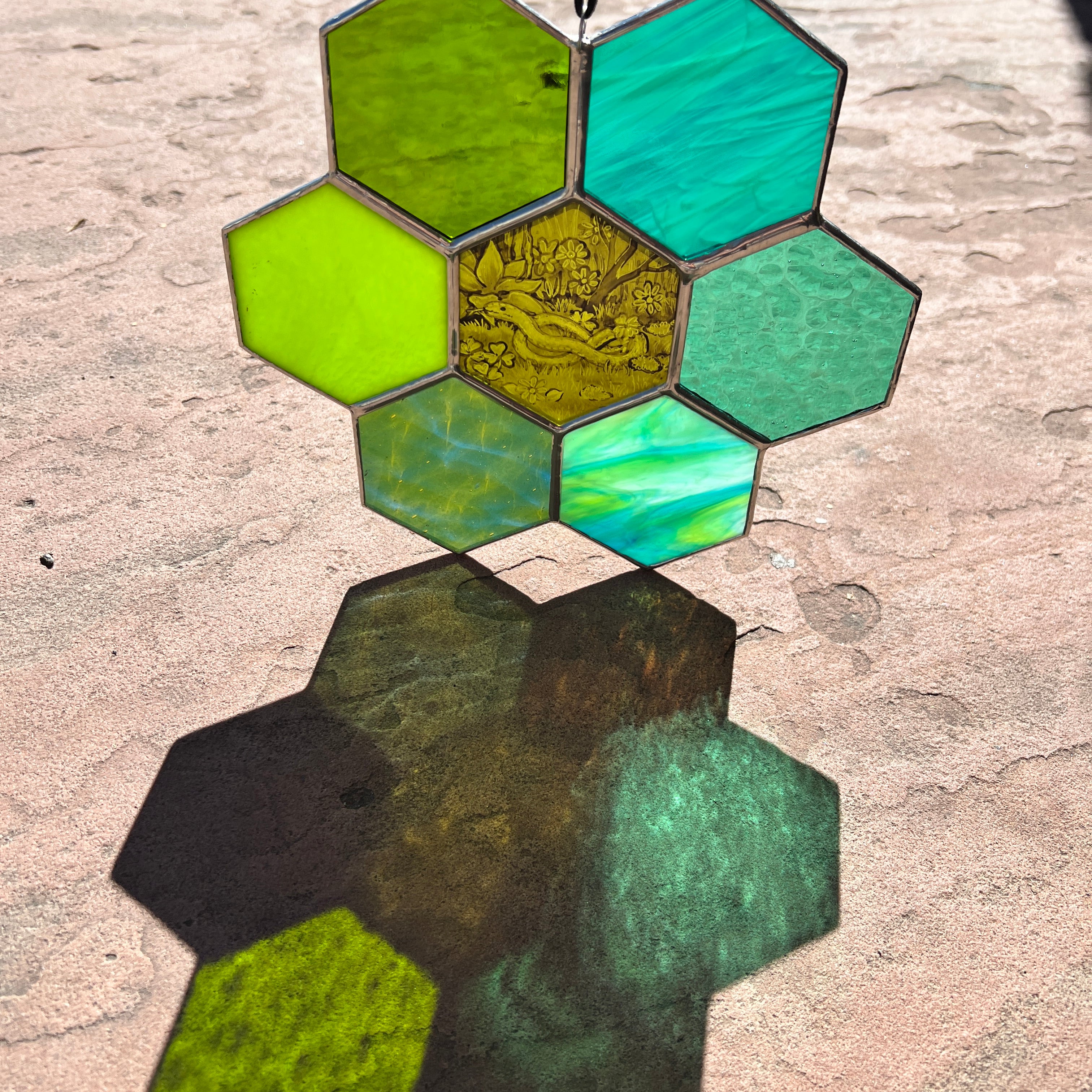 Baby Animal Honeycomb: Snake Finished Pieces Colorado Glassworks   