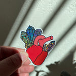 COGW Stickers and Sticker Packs Merch Colorado Glassworks Crystal Heart 3.50 