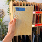 Vintage Spectrum Mixed Tan Texture Sheet Glass Colorado Glassworks 8x5in (SP-04565037)