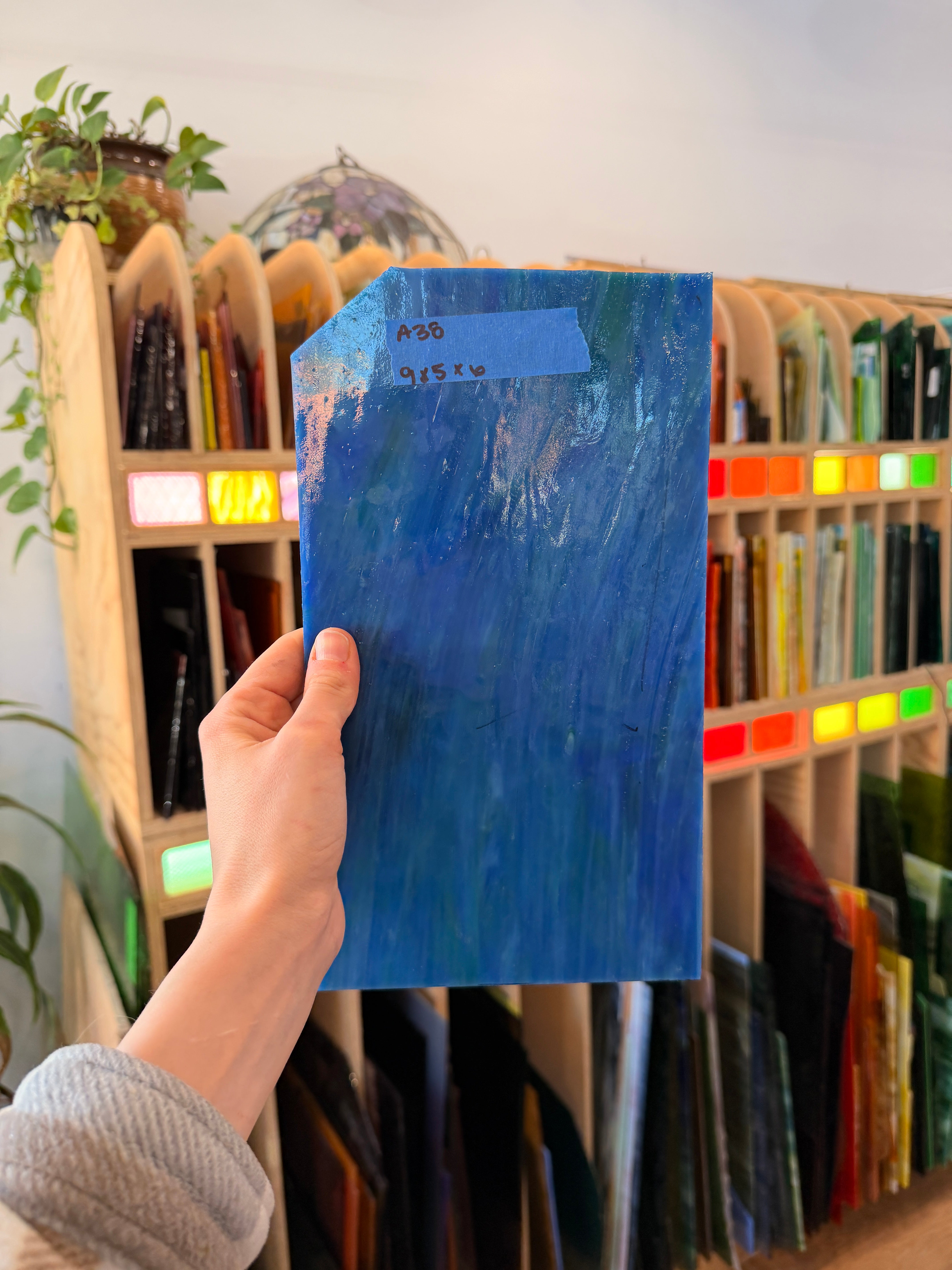 Blue Green Mixed Wissmach