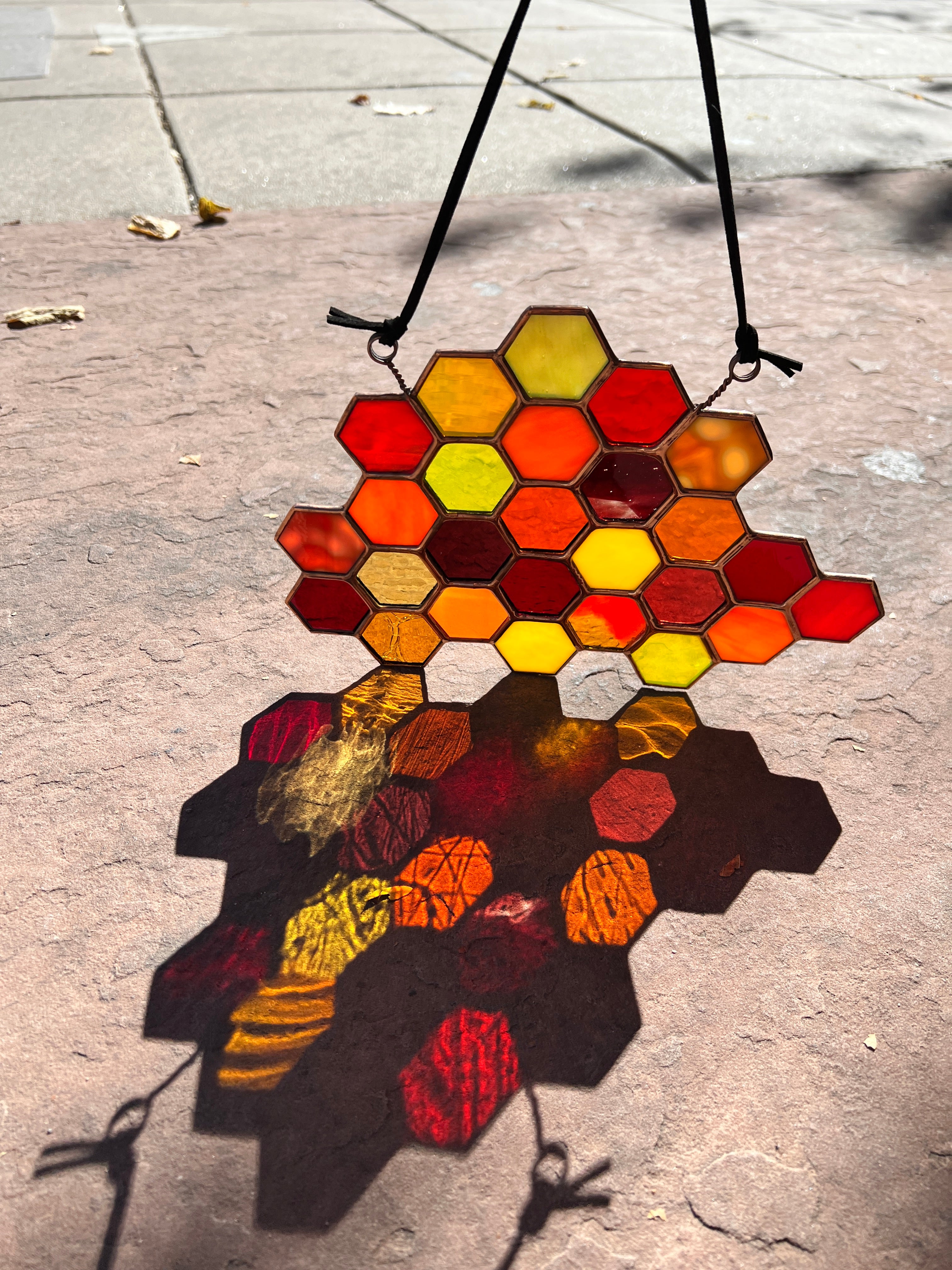 Made To Order Honeycomb Suncatcher