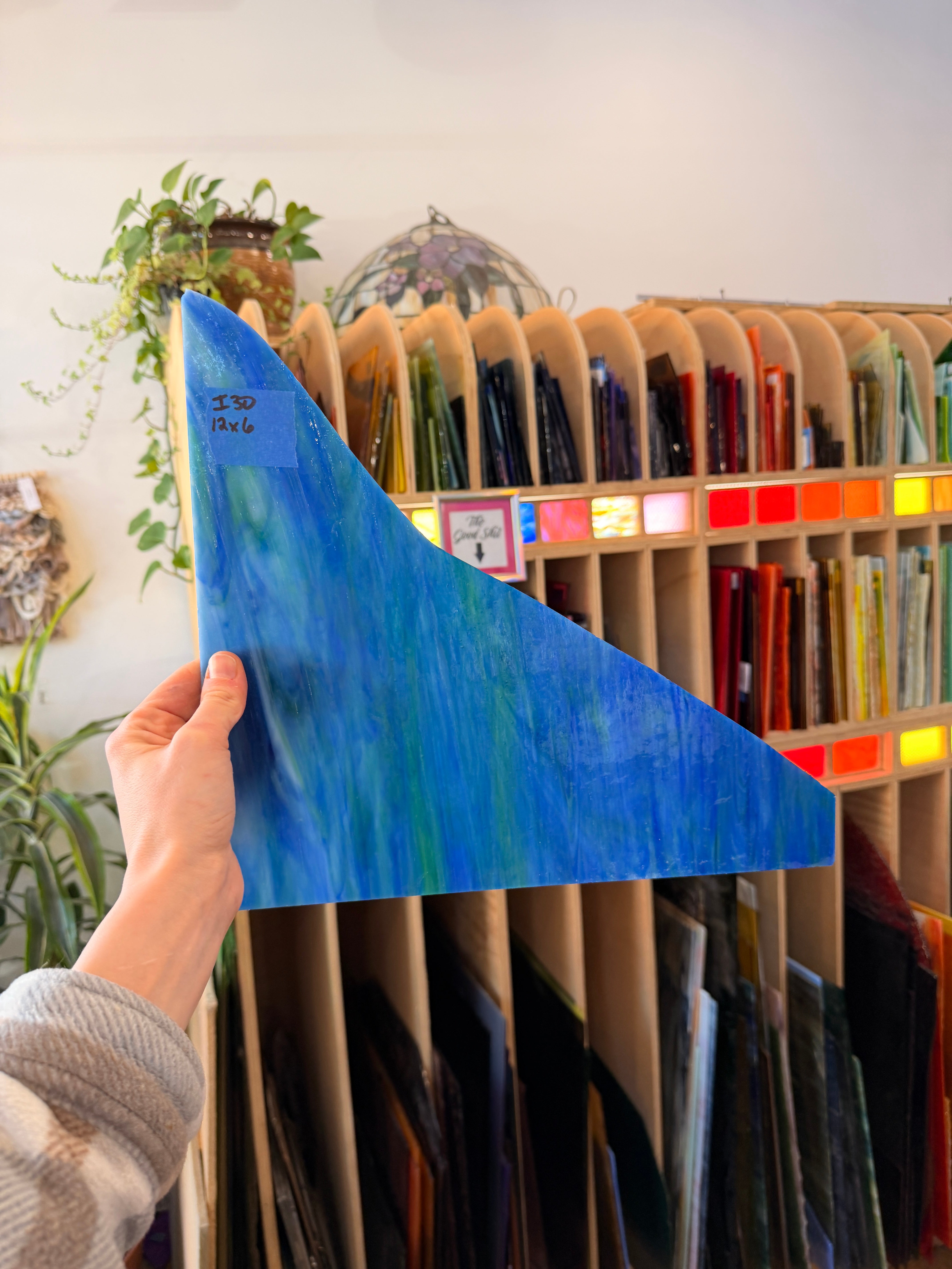 Blue Green Mixed Wissmach