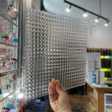 Pyramid Clear Textured Transparent