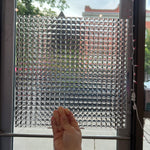 Pyramid Clear Textured Transparent Sheet Glass Colorado Glassworks