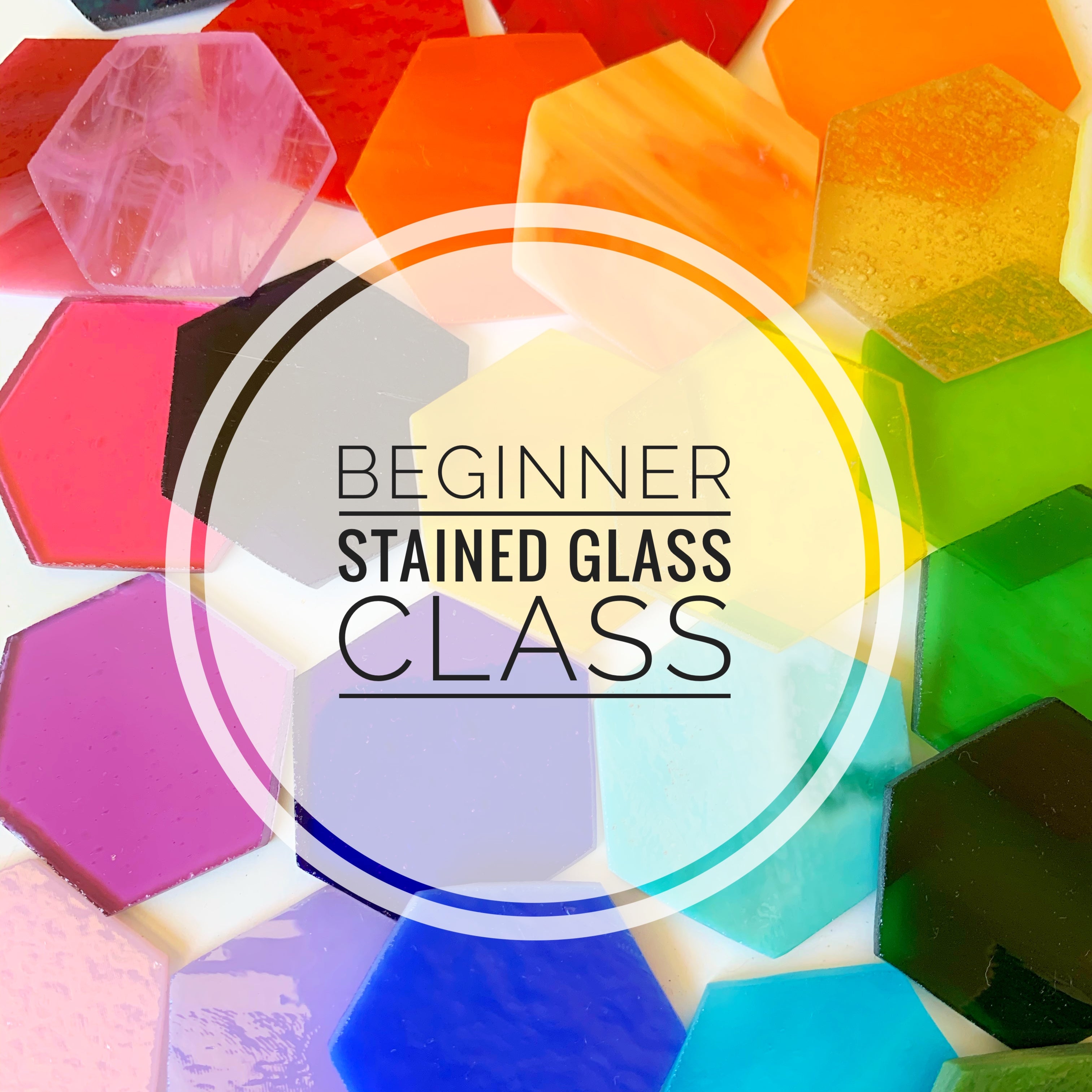 Beginning Stained Glass Class - Online/Virtual Tools Colorado Glass Works   