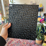 Wissmach Black Solid Florentine (Thin Fusible 96 COE) Sheet Glass Colorado Glass Works