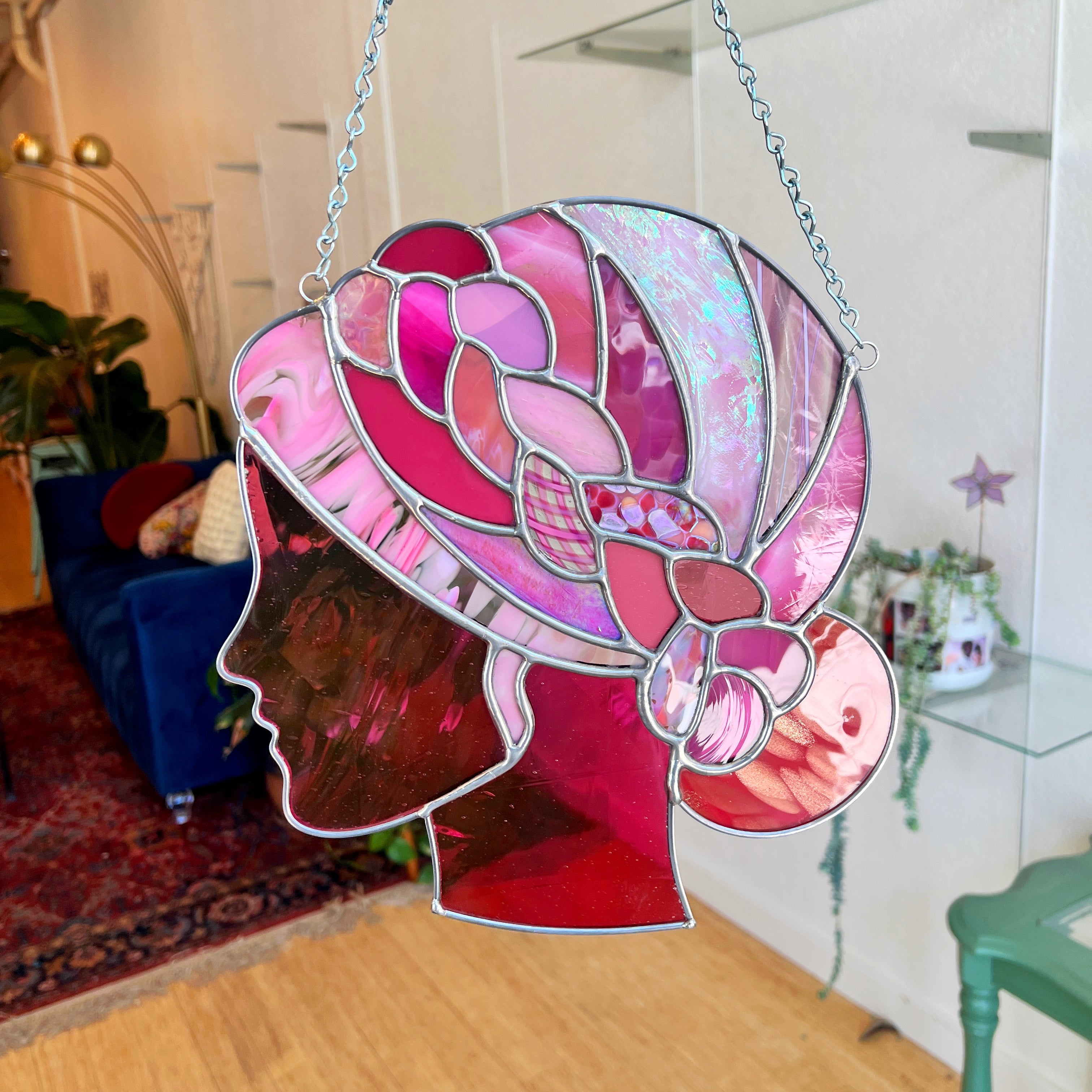 Made To Order Mother Earth Suncatcher Finished Pieces Colorado Glassworks