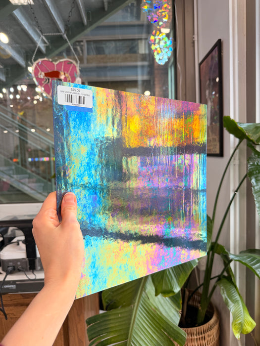 Periwinkle Cornflower Blue Iridescent Wissmach Fusible 96 COE Sheet Glass Colorado Glassworks