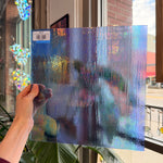 Periwinkle Cornflower Blue Iridescent Wissmach Fusible 96 COE Sheet Glass Colorado Glassworks