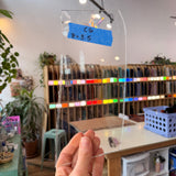 Clear Mouth Blown Fremont Sheet Glass Colorado Glassworks
