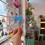 Clear Mouth Blown Lamberts Sheet Glass Colorado Glassworks