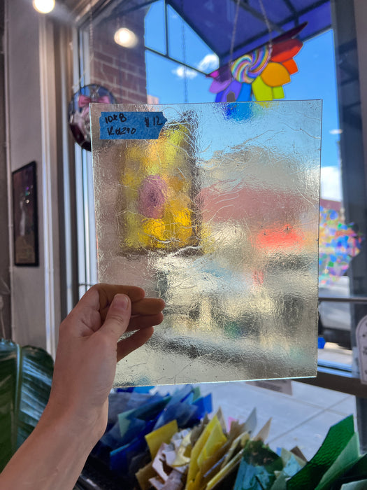 Light Amber Transparent Kokomo Sheet Glass Colorado Glassworks