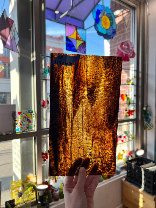Brown Wispy Granite Spectrum Sheet Glass Colorado Glassworks