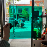 Teal Green Transparent Oceanside Fusible 96 COE (OGT 523.2F) Sheet Glass Colorado Glassworks