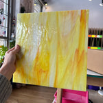 Mimosa Pearl Opal Oceanside Fusible 96 COE Sheet Glass Colorado Glassworks   