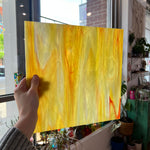 Mimosa Pearl Opal Oceanside Fusible 96 COE Sheet Glass Colorado Glassworks   
