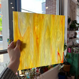 Mimosa Pearl Opal Oceanside Fusible 96 COE Sheet Glass Colorado Glassworks   