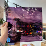 Deep Violet/Pale Purple Waterglass Oceanside Fusible 96 COE (OGT 444.1WF) Sheet Glass Colorado Glassworks