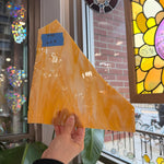 Medium Amber Wispy Armstrong Colorado Glass Works