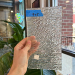 Vintage Clear Iridescent Squiggle Uroboros