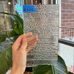 Vintage Clear Iridescent Squiggle Uroboros