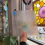 Dewdrop Clear Iridescent Wissmach Sheet Glass Colorado Glassworks