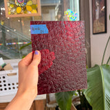 Red Florentine Wissmach Sheet Glass Wissmach Glass J1 (8x6in)