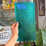 Robins Egg Florentine Wissmach Transparent Sheet Glass Wissmach Glass