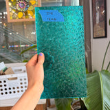 Robins Egg Florentine Wissmach Transparent Sheet Glass Wissmach Glass