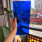 Dark Blue Transparent Oceanside Fusible 96 COE