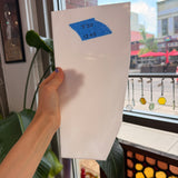 White/Clear Oceanside Fusible 96 COE Fusible Sheet Glass Oceanside Glass