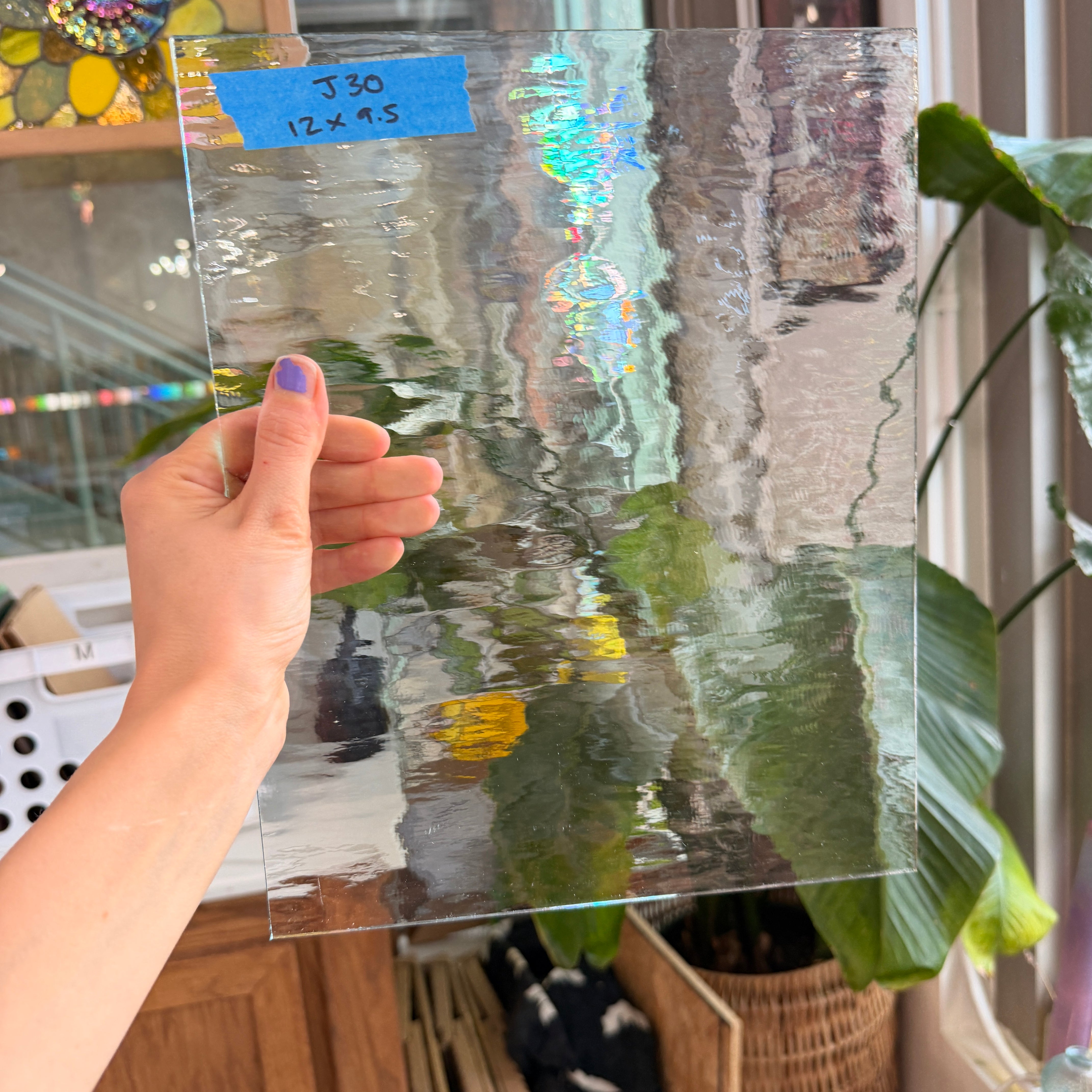 Clear WaterGlass Oceanside Fusible 96 COE