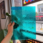 Robins Egg Mystic Wissmach Sheet Glass Wissmach Glass
