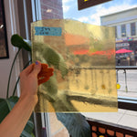 Light Amber Transparent Kokomo Sheet Glass Kokomo Glass