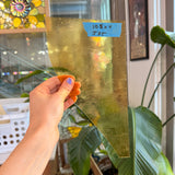 Light Amber Transparent Kokomo Sheet Glass Kokomo Glass 10.5x4in (KO-76643629)