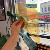 Light Amber Transparent Kokomo Sheet Glass Kokomo Glass