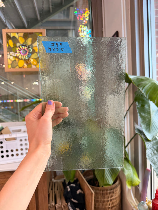 Mint Green Transparent Bullseye 90 COE Fusible Sheet Glass Bullseye Glass Default Title