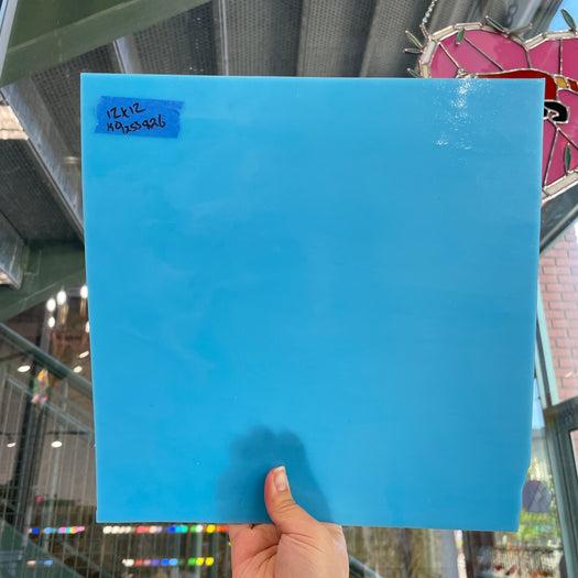 Sky Blue Kokomo Sheet Glass Colorado Glass Works