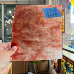 Red White Transparent Stipple Youghiogheny Sheet Glass Youghiogheny Glass 8x7.5in (YG-88267821)