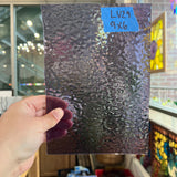 Purple Transparent Textured English Muffle Sheet Glass Colorado Glassworks 9x6in (WM-84335661)