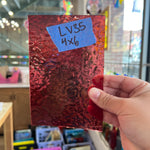 Hot Pink Textured Cranberry English Muffle