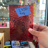 Hot Pink Textured Cranberry English Muffle