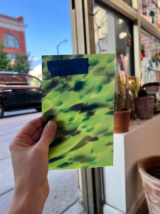 Grandma's Garden COGW by Monarch Glass Sheet Glass Colorado Glass Works