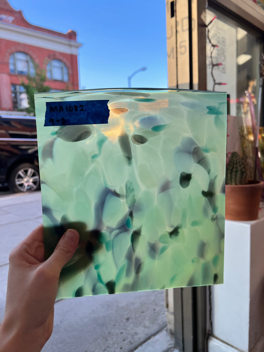Grandma's Garden COGW by Monarch Glass Sheet Glass Colorado Glass Works