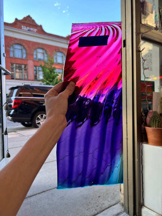 South Beach Swirl COGW by Monarch Glass Sheet Glass Colorado Glass Works